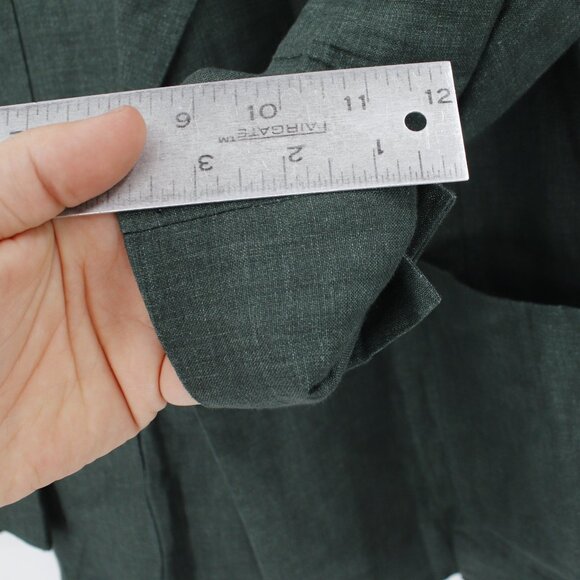 Studiosuits Sport Coat mens 40 Solbiati Tolomeo Linen Double Breasted peak lapel - Picture 4 of 16